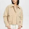 ESPRIT Lichte Jas - Sand
