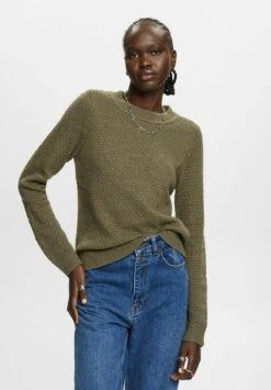 ESPRIT Trui - Khaki Green
