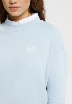 ESPRIT Mit-Logo - Sweater - Pastel Blue -Esprit 47934934ad7c4f4996e46228e039f33a