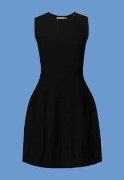 ESPRIT Flat - Gebreide Jurk - Black -Esprit 4b877ceefffa4469916bc696db1373ab