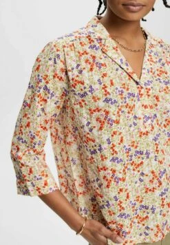 ESPRIT Mit Blumen-Print - Blouse - Off White -Esprit 4bb2c7cdac15413b990ef96069c7ca79