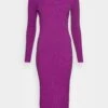 Edc By Esprit Dress - Gebreide Jurk - Violet