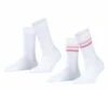 ESPRIT Tennis Stripe 2-Pack- Sokken - Woolwhite