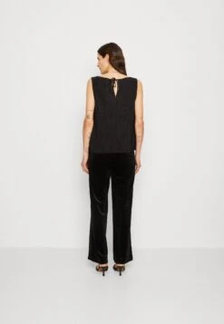 ESPRIT Plissee - Blouse - Black -Esprit 4edf6b9153ca4cbf95f8d8e85617a40c