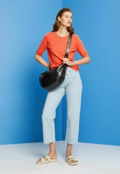 ESPRIT T-Shirt Basic - Coral Orange -Esprit 521e25f234bf485cb52ee11d642b119e