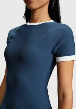 ESPRIT Nahtlos VerarbeitetesMit Rundhalsausschnitt - Gebreide Jurk - Navy -Esprit 543ed51fc9cd45da852c8063cda6751a