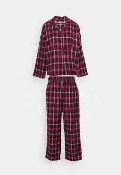 ESPRIT Flannel Check - Pyjama - Bordeaux/Red -Esprit 5679faf9f9cf434383199ee23738bd50