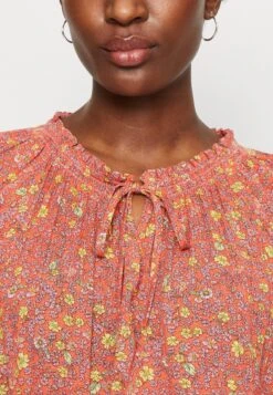 Edc By Esprit Cve Mini- Jurk - Coral Orange -Esprit 59ba825fccf9455c8eec628f80863965