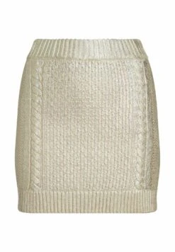 ESPRIT Mit Zopfmuster Im Metallic-Look - A-Lijn Rok - Gold 10 ESPRIT Mit Zopfmuster Im Metallic-Look - A-Lijn Rok - Gold -Esprit 5c062b049f8a446aaa43fd9e3fff0a3d