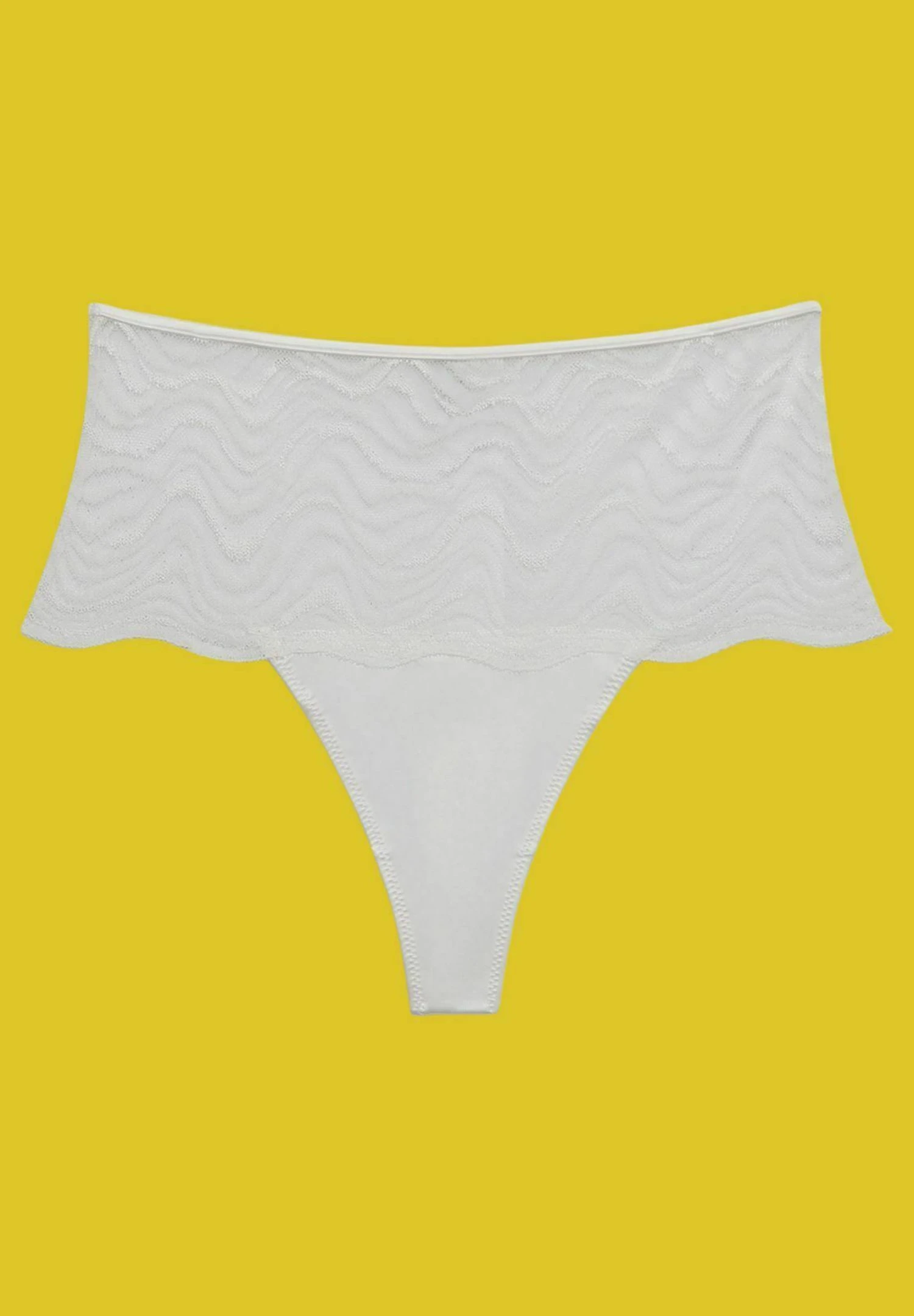 ESPRIT Moving High Waist - String - Off White 9 ESPRIT Moving High Waist - String - Off White - Afbeelding 9