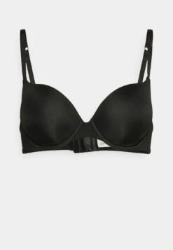 ESPRIT Shiny Sexy Padded Bra - T-Shirt Bh - Black -Esprit 5d019205eac64229b9ca2c109d479bb7