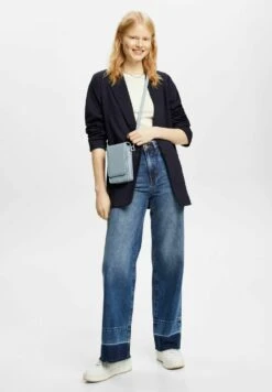 Edc By Esprit Halflange Jas - Dark Blue -Esprit 5d60fd2d1d3a4b7f985a4bbf898db8ee