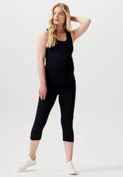 Over The Belly Capri - Legging - Night Sky Blue