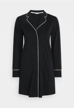 ESPRIT Nightshirt Long Sleeve - Nachtjapon - Black -Esprit 646ed295a6b04adc996eec20fd0a2031