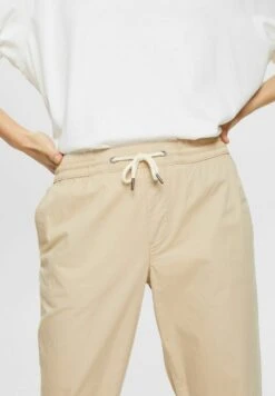 ESPRIT Belle - Broek - Sand -Esprit 66c501dac06c4d5a9fb16a89f10cef8e