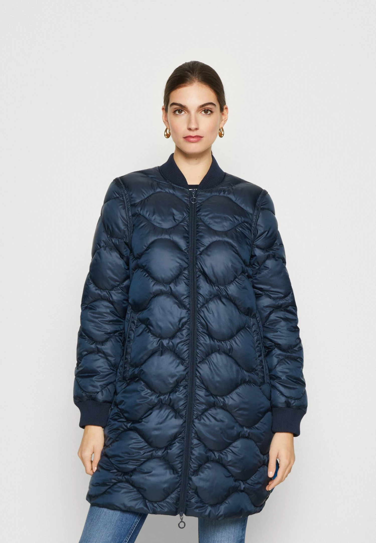 ESPRIT Rcs Modulr Bmbr - Winterjas - Navy 1 ESPRIT Rcs Modulr Bmbr - Winterjas - Navy