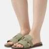 ESPRIT Slide - Muiltjes - Khaki Green