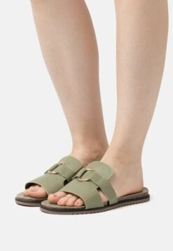 ESPRIT Slide - Muiltjes - Khaki Green