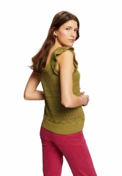 Edc By Esprit Top - Pistachio Green -Esprit 6d8fc953e35144c9b4472106a271b522