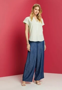 ESPRIT Gestreifte- Blouse - Citrus Green -Esprit 6db65803eb674d89a2bcca43446ce28b