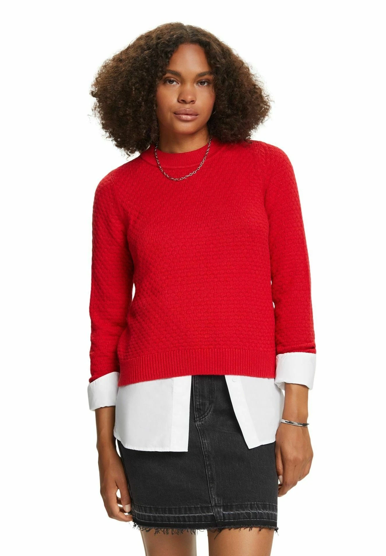 ESPRIT Trui - Dark Red 6 ESPRIT Trui - Dark Red - Afbeelding 6