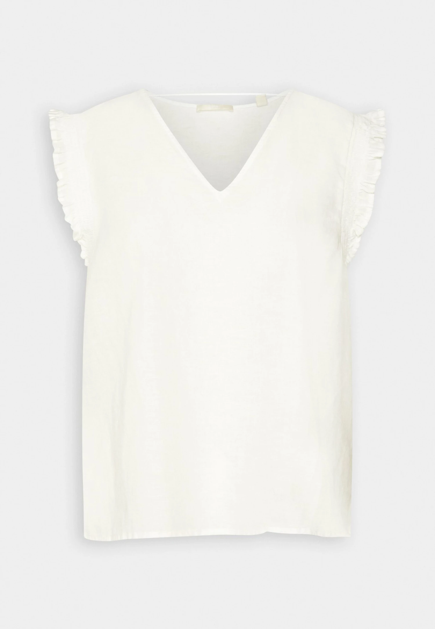 Edc By Esprit Blouse - T-Shirt Basic - Off White 4 Edc By Esprit Blouse - T-Shirt Basic - Off White - Afbeelding 4