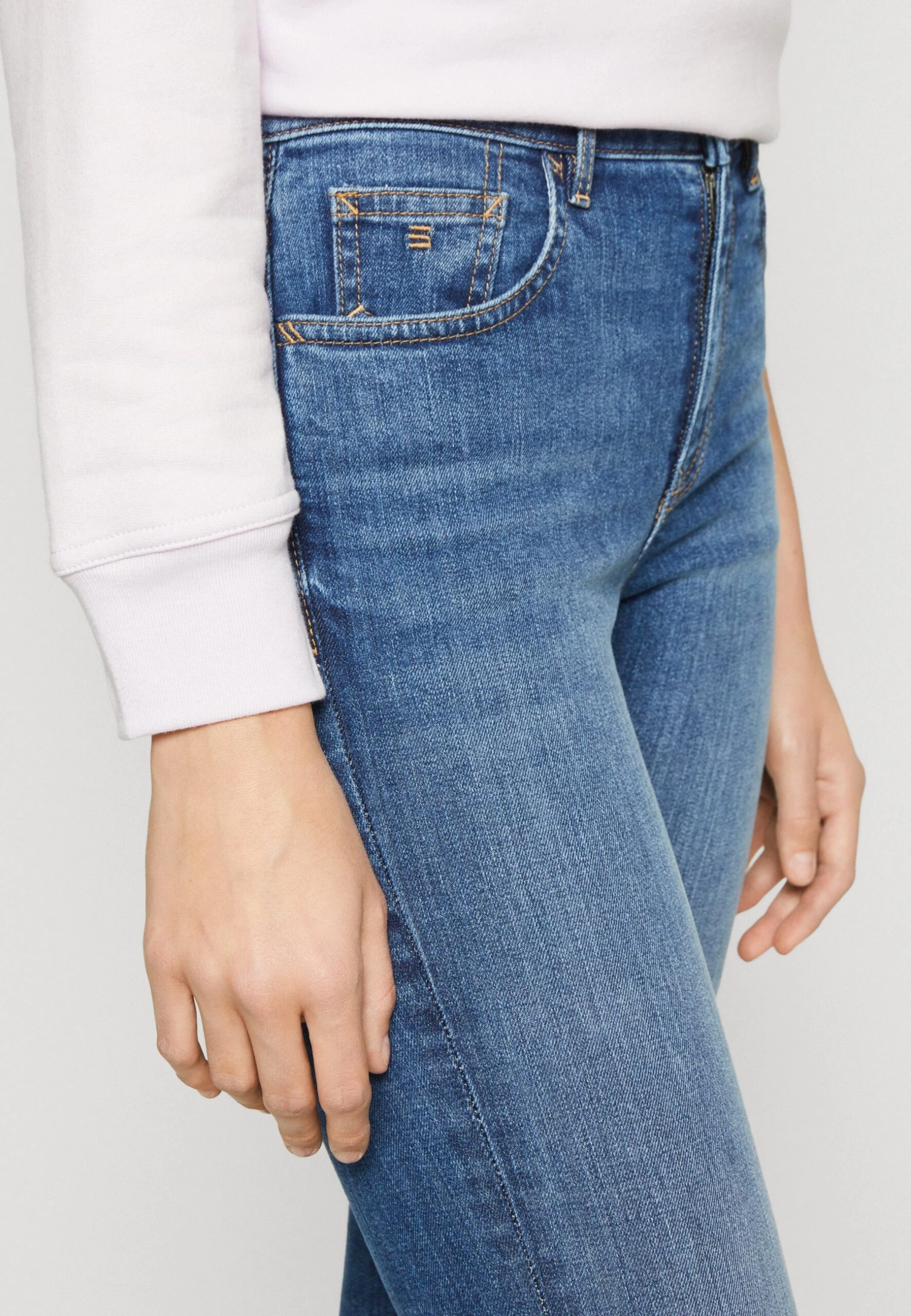 ESPRIT Jeans Skinny Fit - Saluda Dark Blue 6 ESPRIT Jeans Skinny Fit - Saluda Dark Blue - Afbeelding 6