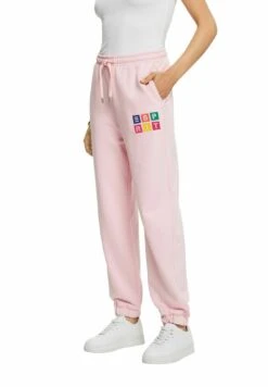 ESPRIT Mit Logo Bio - Trainingsbroek - Pastel Pink -Esprit 75e2b2614a6746e086acb7294d90c3ea