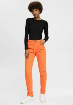 ESPRIT Mom Fit- Broek - Orange Red New