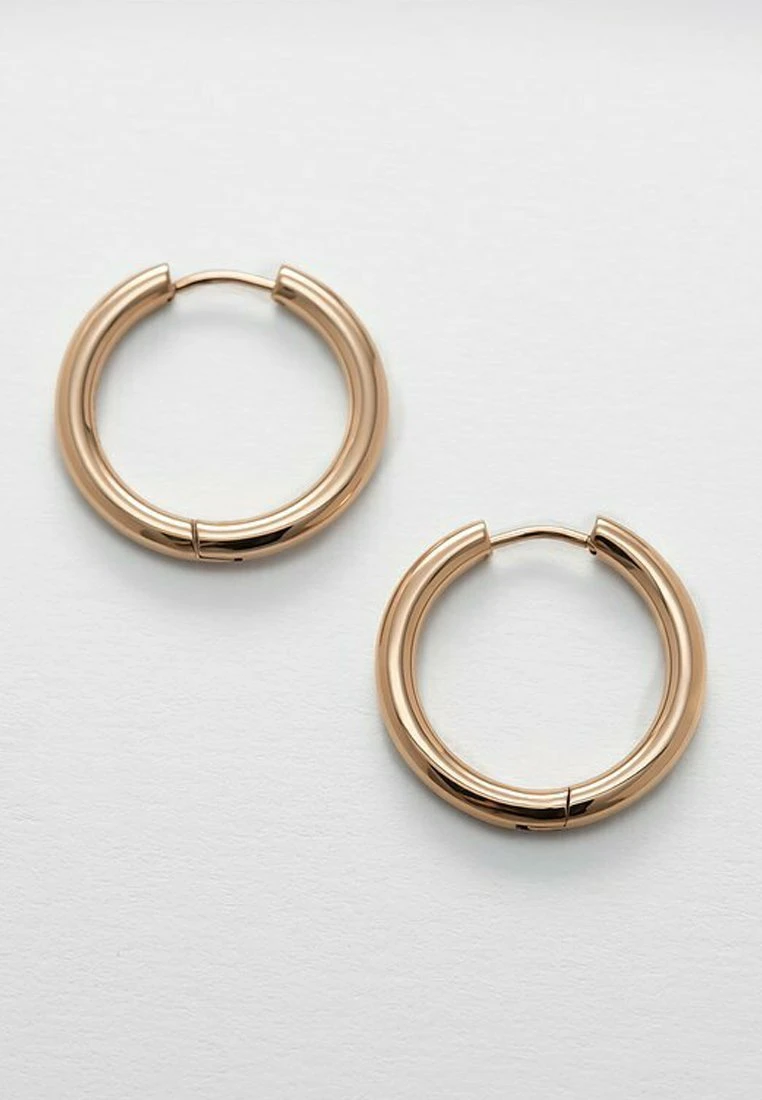 ESPRIT Creolen Edelstahl - Oorbellen - Roségold 5 ESPRIT Creolen Edelstahl - Oorbellen - Roségold - Afbeelding 5