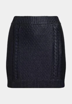 ESPRIT Mit Zopfmuster Im Metallic-Look - A-Lijn Rok - Navy 11 ESPRIT Mit Zopfmuster Im Metallic-Look - A-Lijn Rok - Navy -Esprit 77f84e923273414fb7fff146f9a60688