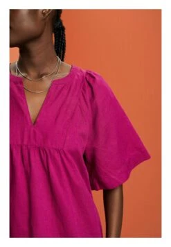 ESPRIT Light - Jurk - Dark Pink -Esprit 7a33a7cac1f343cea963abc9d459e8f8