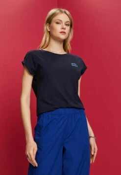 ESPRIT T-Shirt Basic - Navy -Esprit 7ce97952b3b7417381ac1c86a8510a96
