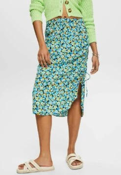 ESPRIT Mit Bindedetails - Kokerrok - Turquoise -Esprit 8075a172898f4356a2ba6ce5214dd767