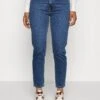 ESPRIT Sus Hr Mom Fit - Slim Fit Jeans - Blue Medium Wash