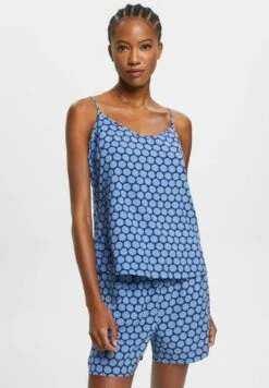 ESPRIT Mit Pünktchenprint - Pyjama - Dark Blue