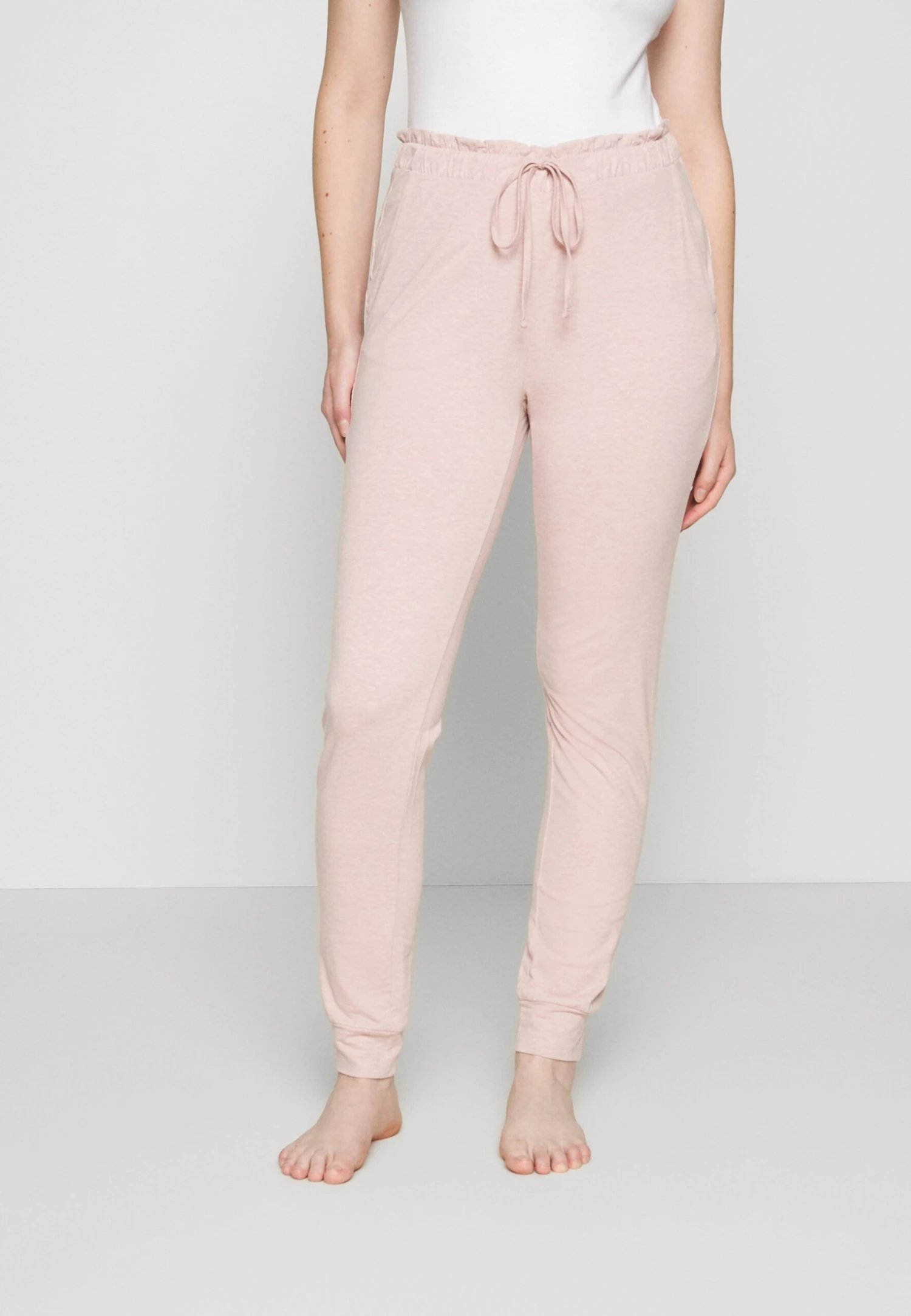 ESPRIT Cosy Melange Sus Single Long - Pyjamabroek - Old Pink 1 ESPRIT Cosy Melange Sus Single Long - Pyjamabroek - Old Pink
