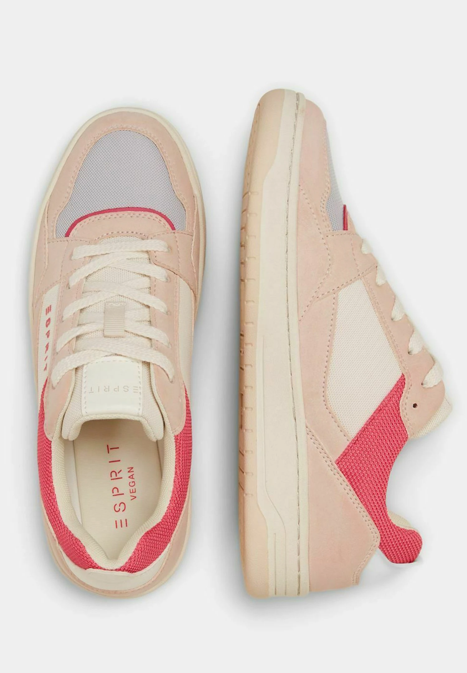ESPRIT Sneakers Laag - Old Pink 3 ESPRIT Sneakers Laag - Old Pink - Afbeelding 3