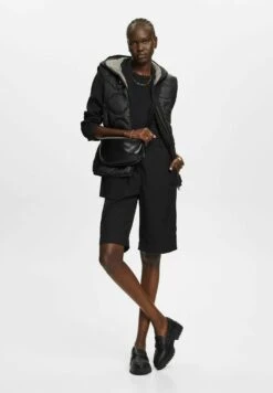 ESPRIT Recycelt Wandelbare Stepp Mit - Winterjas - Black