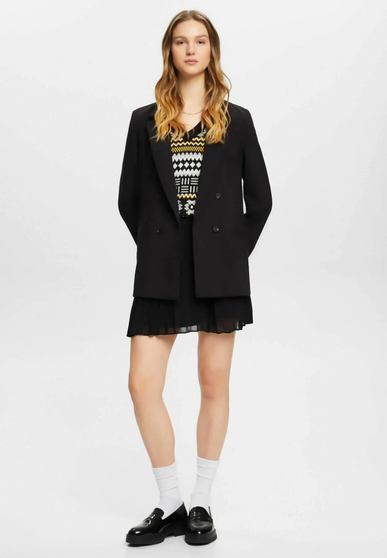 ESPRIT Doppelreihiger- Blazer - Black 5 ESPRIT Doppelreihiger- Blazer - Black - Afbeelding 5