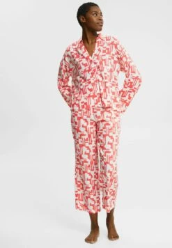 ESPRIT Mit Print - Pyjama - Coral