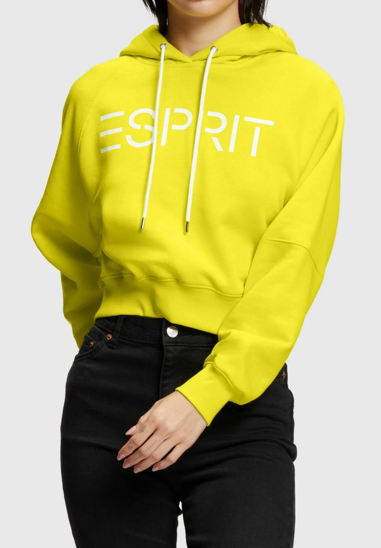 ESPRIT Hoodie - Bright Yellow 1 ESPRIT Hoodie - Bright Yellow