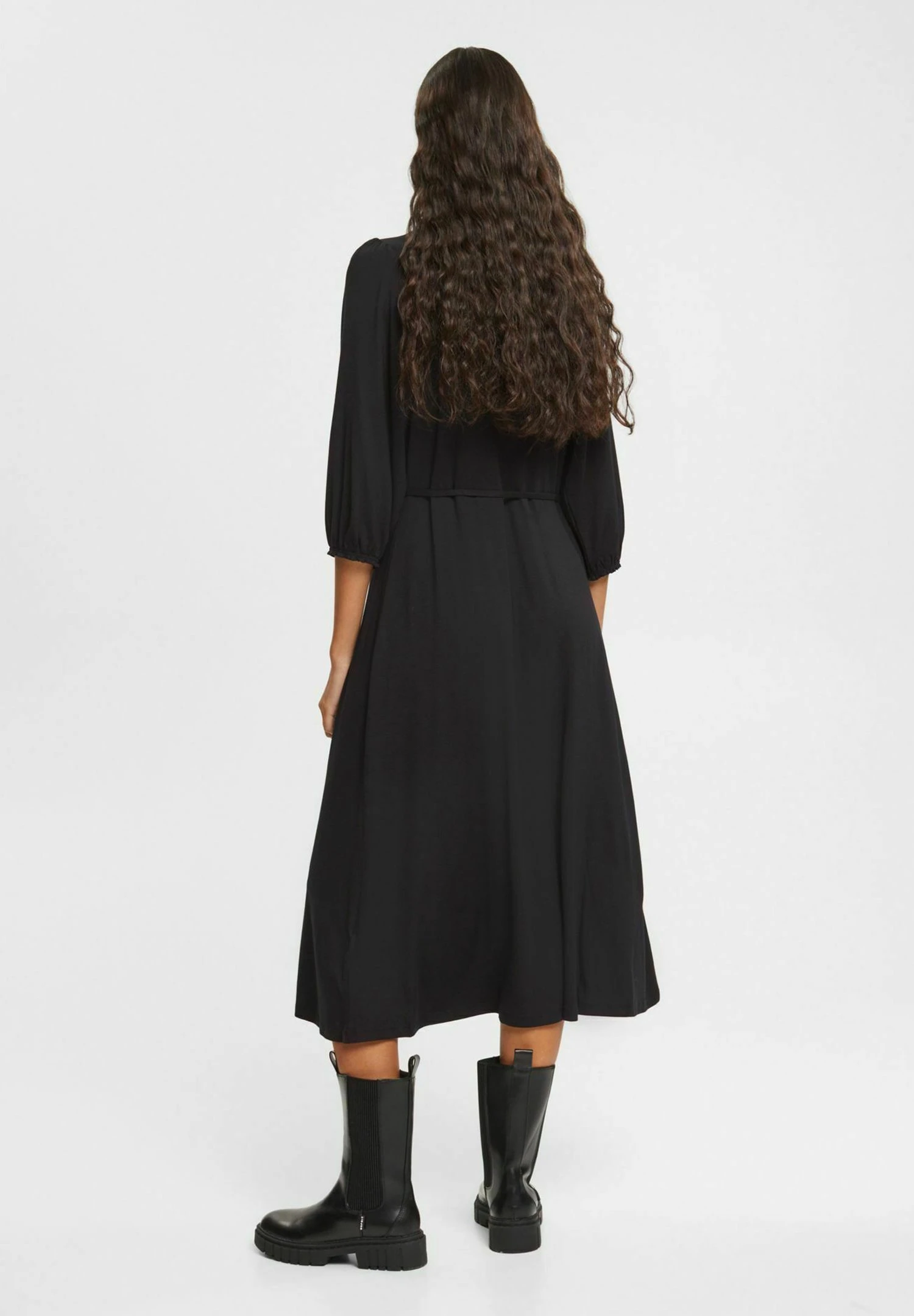 ESPRIT Jerseyjurk - Black 3 ESPRIT Jerseyjurk - Black - Afbeelding 3