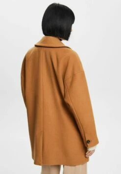 ESPRIT Halflange Jas - Caramel -Esprit 878c452d85fe4355a3c6d1c87f1fba26