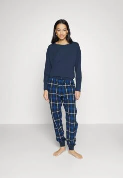 ESPRIT Combi Long Leg Long Sleeve - Pyjama - Ink