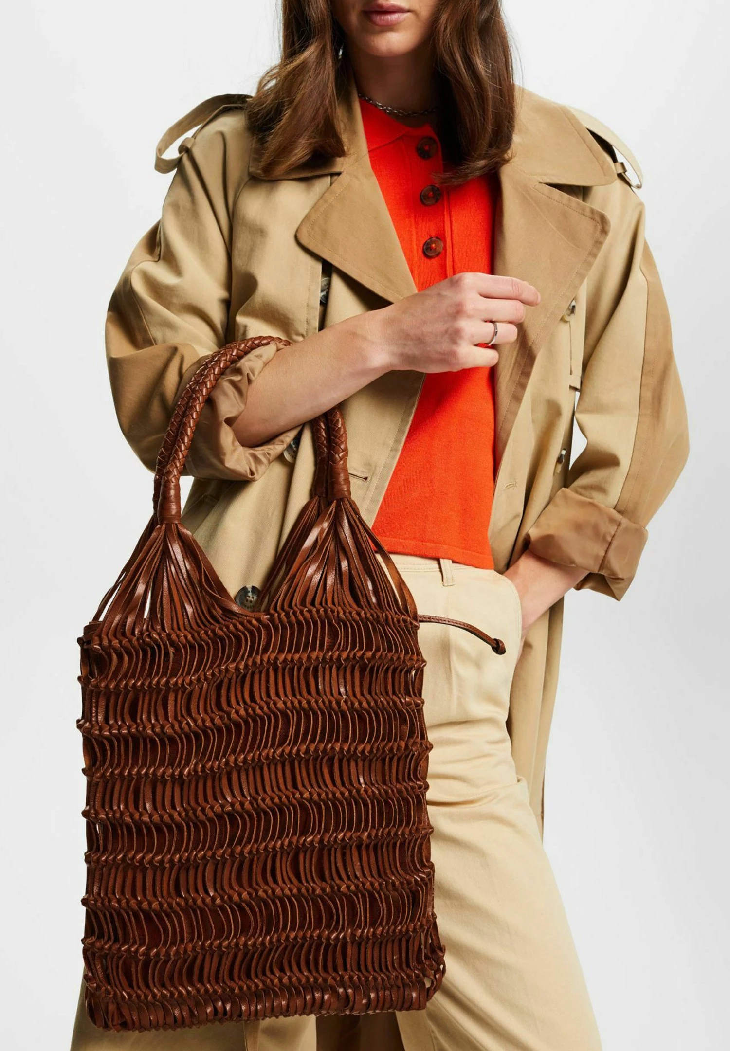 ESPRIT Payton - Handtas - Rust Brown 1 ESPRIT Payton - Handtas - Rust Brown