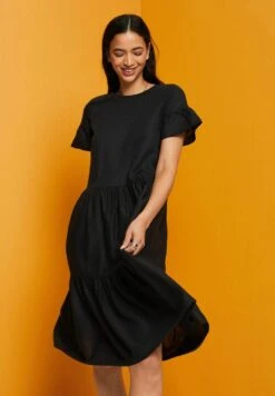 Edc By Esprit Jurk - Black -Esprit 8d1cbad060074519a8588c0e4a31e202