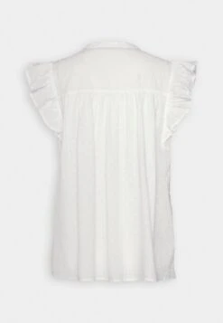 ESPRIT Swiss Dot - Blouse - White -Esprit 90cf208c88fc4ecda93cc1565aef444e