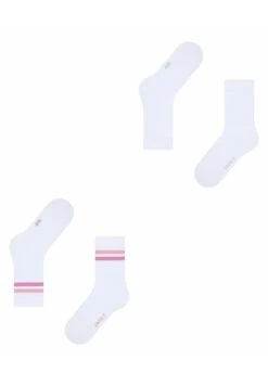 ESPRIT Tennis Stripe 2-Pack- Sokken - Woolwhite -Esprit 911fe21987fc4364a987cd734991262c