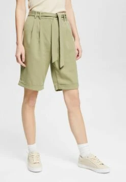 ESPRIT Mit Bundfalten - Shorts - Light Khaki